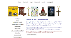 Desktop Screenshot of booksofthebible.com