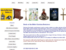 Tablet Screenshot of booksofthebible.com